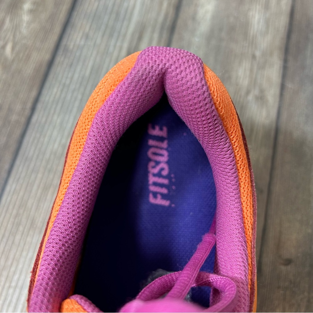 Nike Orange and Purple Athletic Shoes - Picture 9 of 10